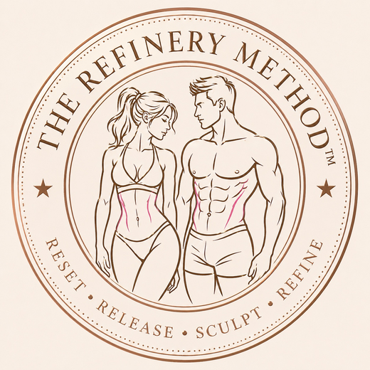 The Refinery Method stamp badge